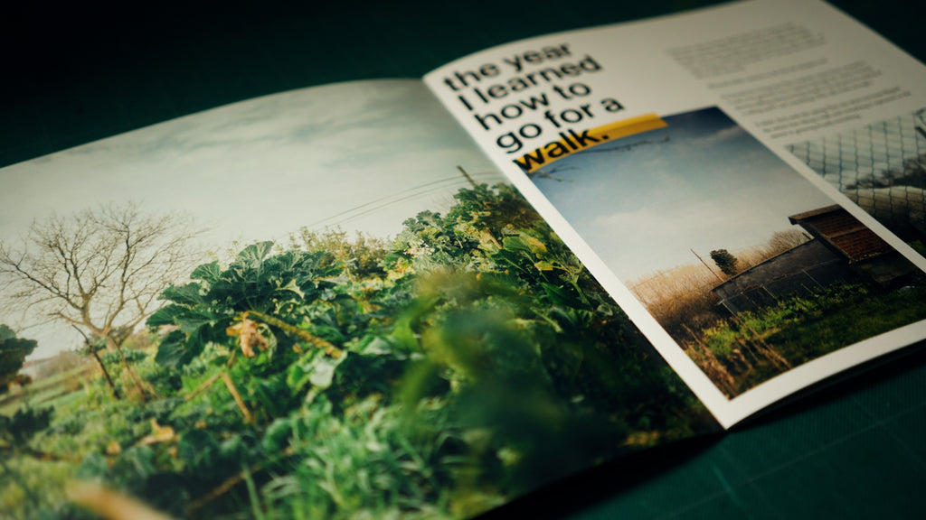 Zine 01 - The Year I Learned How To Walk - Second Printing - Edition of 100